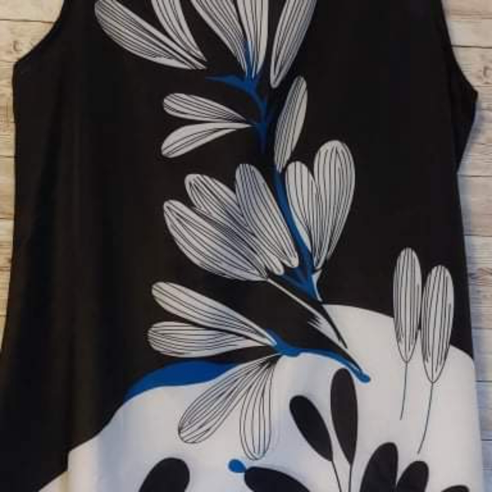 Shein Black and White dress Size Large